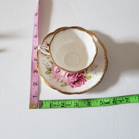 Royal Albert American Crown China Cup & Saucer - Picture 9 of 10